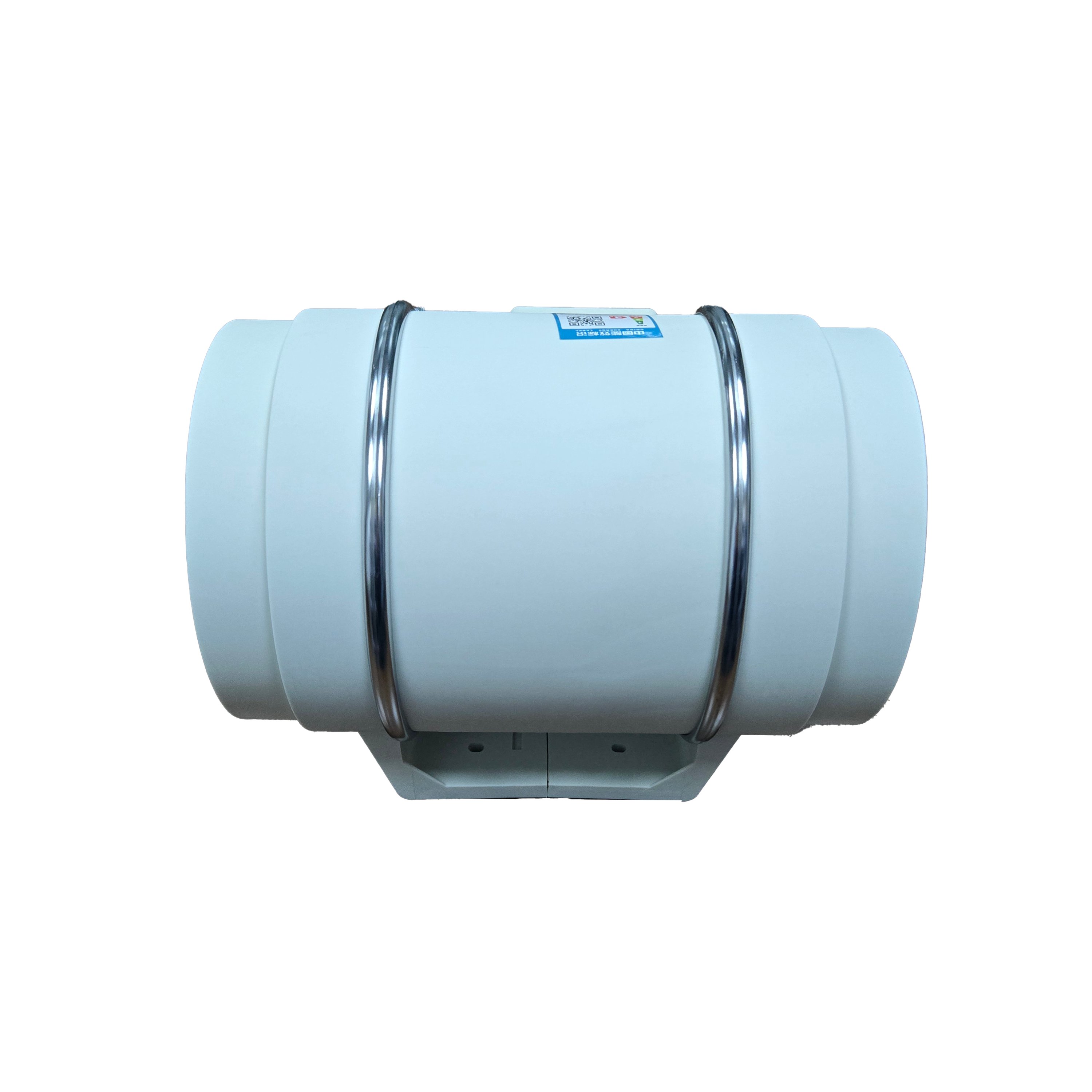 Flow Inline Duct Fan 10 Inch 110-240V 850CFM Exhaust Duct Fan for Building Ventilation