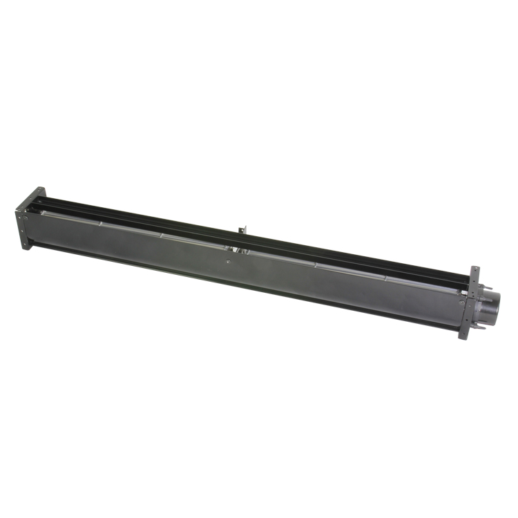 DC 12v 24v Silent Crossflow Ventilation Two Blade Cross Flow Fan for Indoor Use Ground Source Heat Pump System