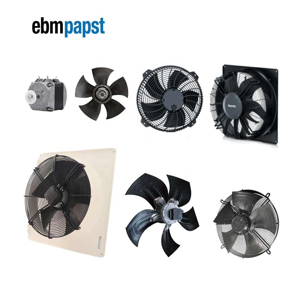 ebmpapst Backawrd Curved Centrifugal Blower Fan Ebm Motor Refrigeration and AHU EC Axial Exhaust Cooling Fan HVAC Ventilation