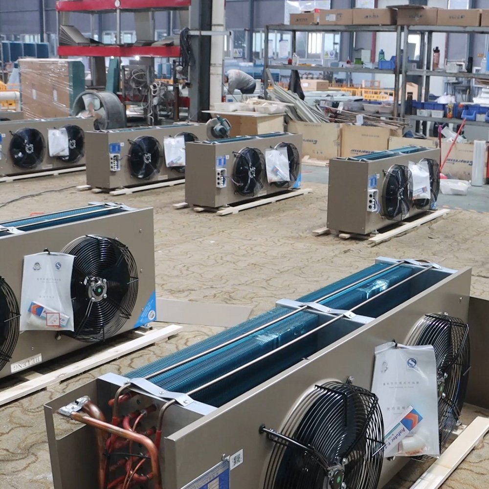 Condenser Refrigeration Air Cooler Unit Cold Room Evaporator for Walking Freezer Cold Storage Room