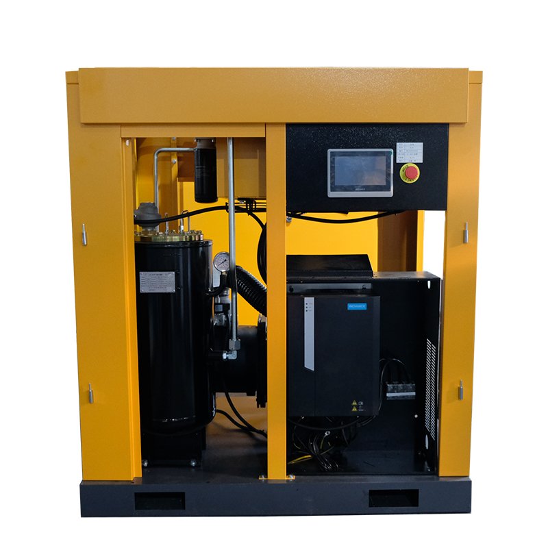 DUNCHENG Industrial Air-compressors 10HP 7.5KW Compresor De Aire Rotary Screw Air Compressor with Dryer for Laser Cutting