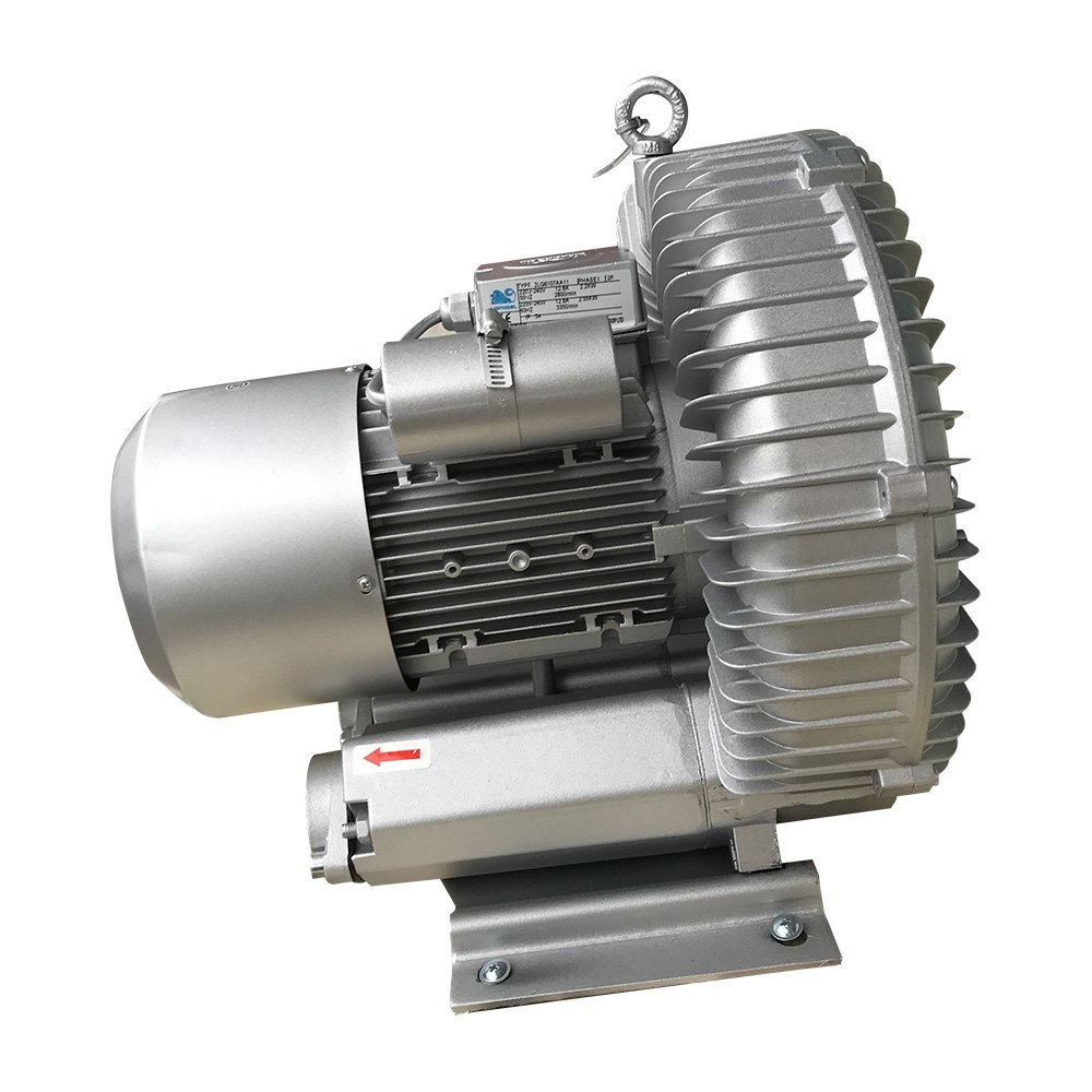 1.5/1.75kw Single Stage Single Phase High Pressure Fan Electric Ring Blower