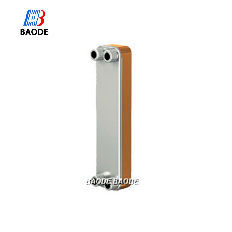 Heat Pump Plate Type Evaporator Condenser for freon to Water Brazed Plate Heat Exchanger