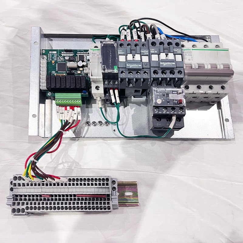 Flexible Sizing Microchannel Air Conditioning Refrigeration Condenser for Process Applications