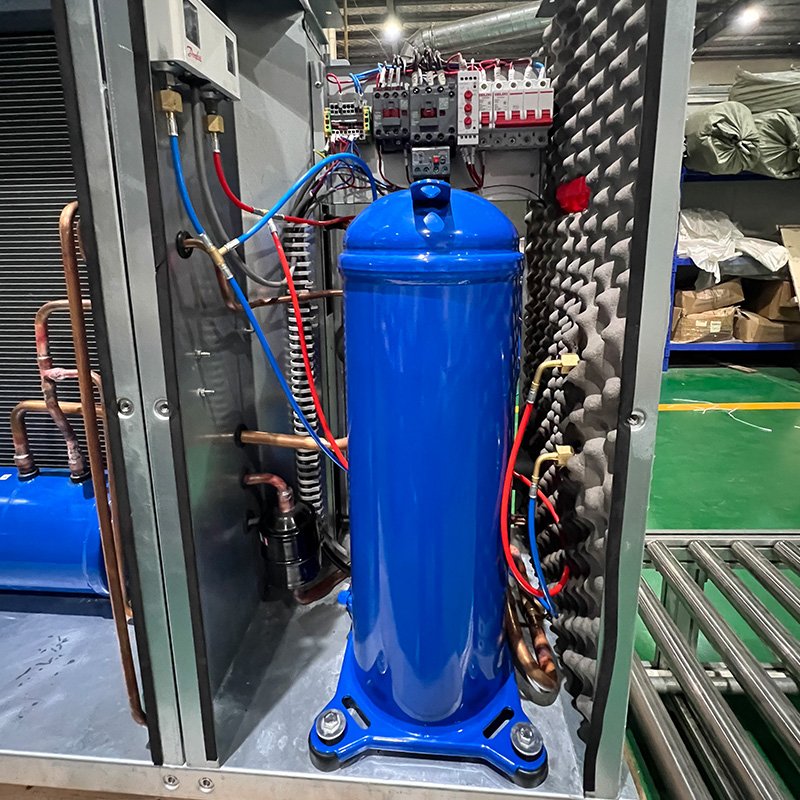 Flexible Sizing Microchannel Air Conditioning Refrigeration Condenser for Process Applications