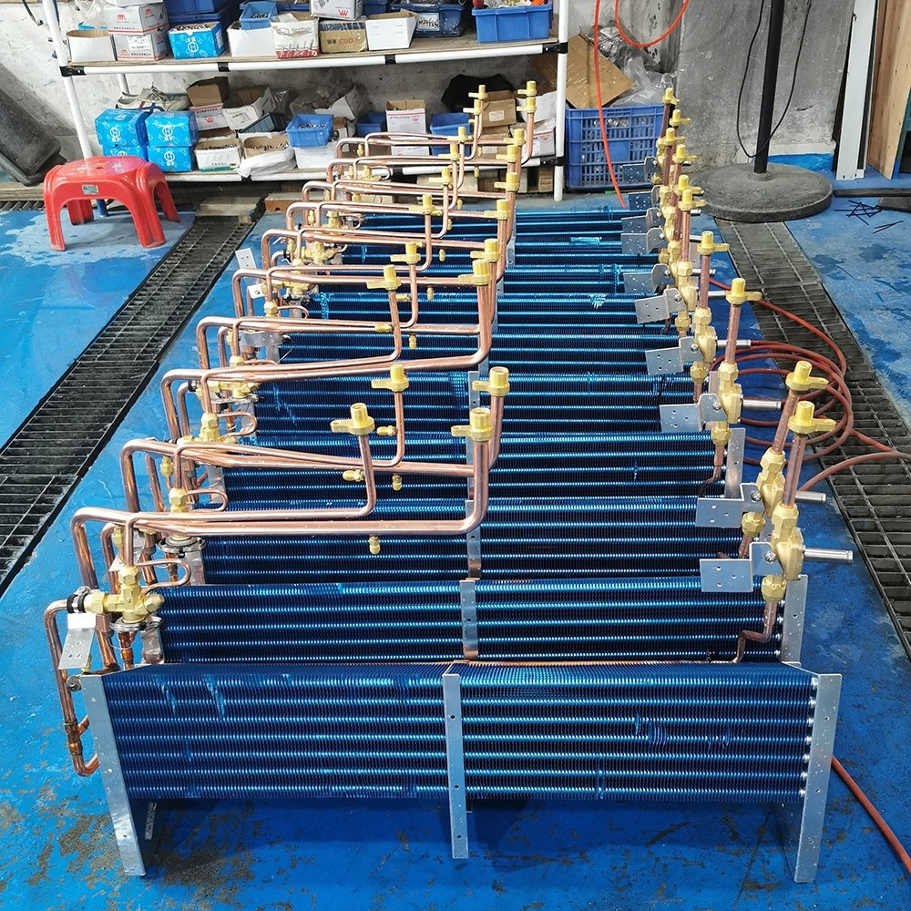 High Quality Aluminum Heat Pump Condenser Coil Refrigeration Cooling Condenser Coil