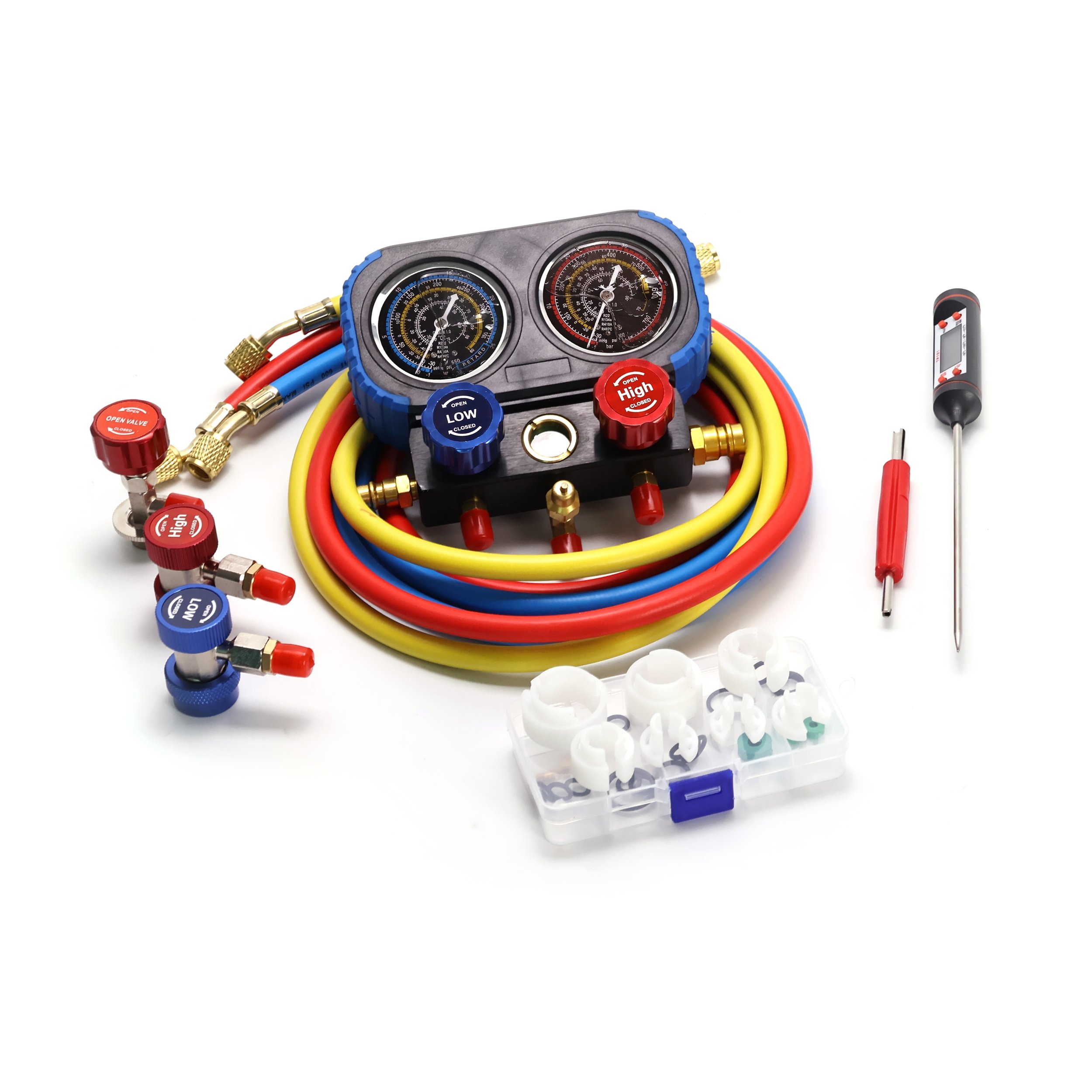 026 Automotive Air Conditioning System, Leak Joints Detect Repair Tools Test Kit Ac Repair Tools For Europe & America Car