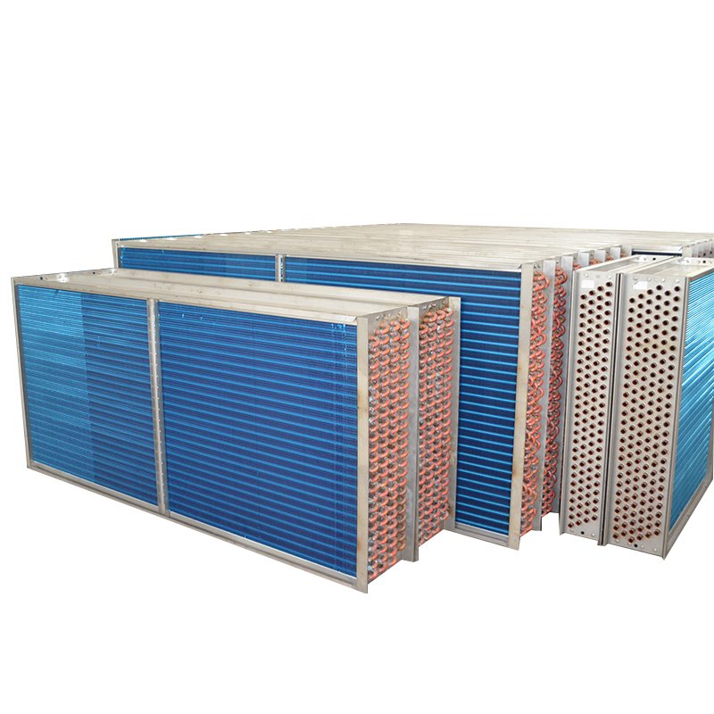 Evaporator Copper Refrigerating Unit Condenser Chiller Heating Cooling Boiler air Conditioning Heat Pump Fin Heat Exchanger