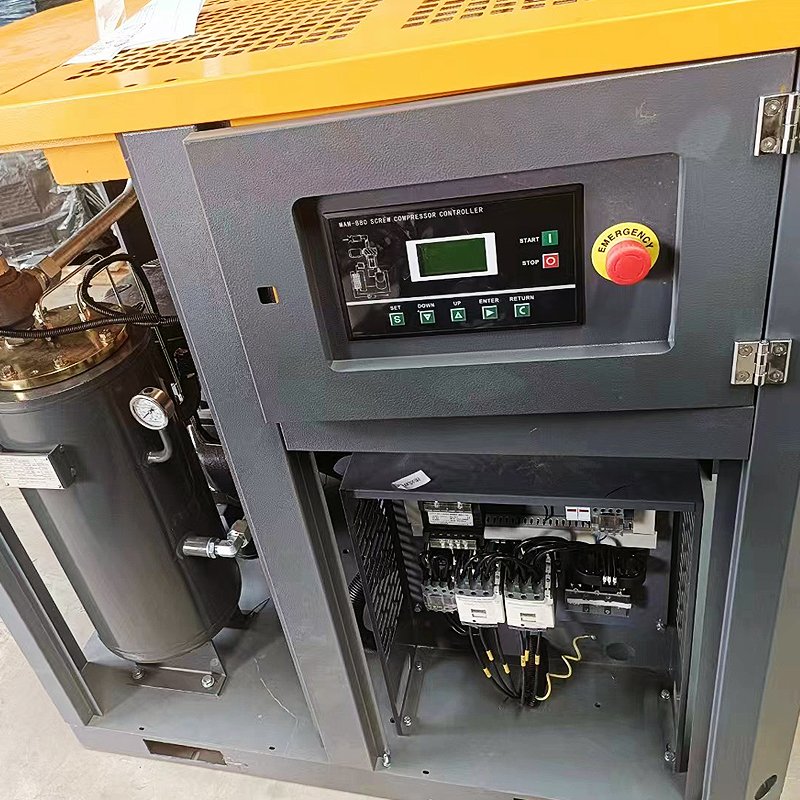Industrial Air Compressor Equipment Stationary 22kW 30HP 10Bar Rotary Screw Air Compressor