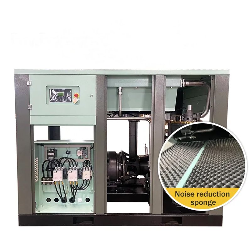 Industrial Air Compressor Equipment Stationary 22kW 30HP 10Bar Rotary Screw Air Compressor