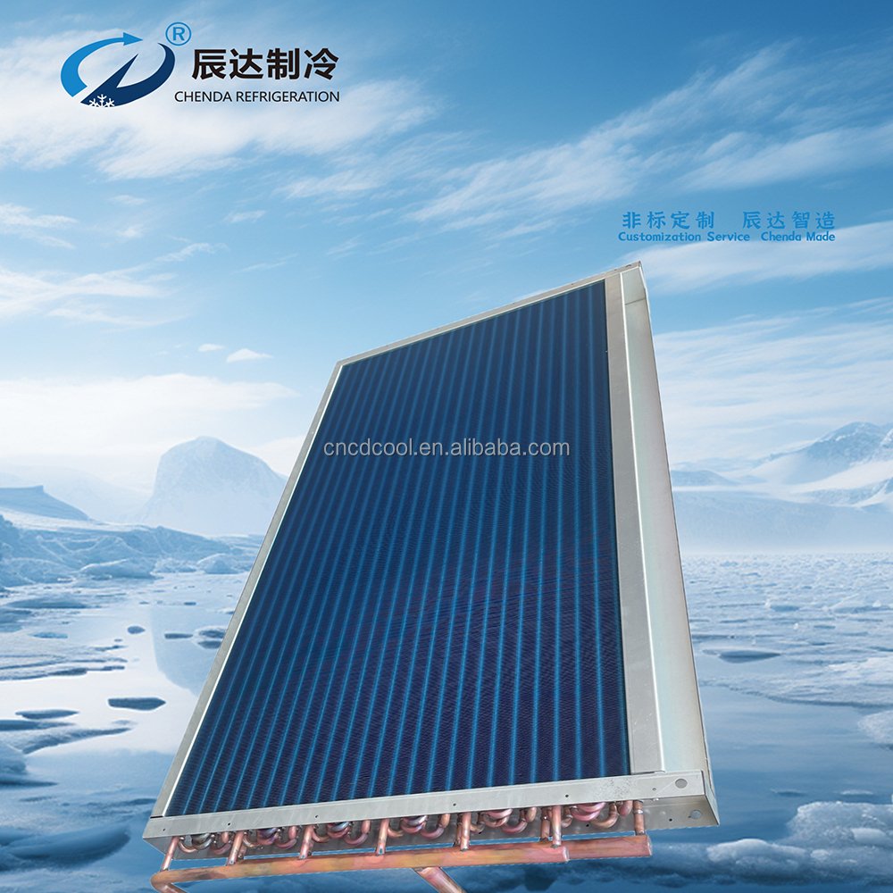 Commercial Industrial Evaporative Freezer Refrigeration Unit Fan Coil Condenser Evaporator Air Cooler for Data Centers