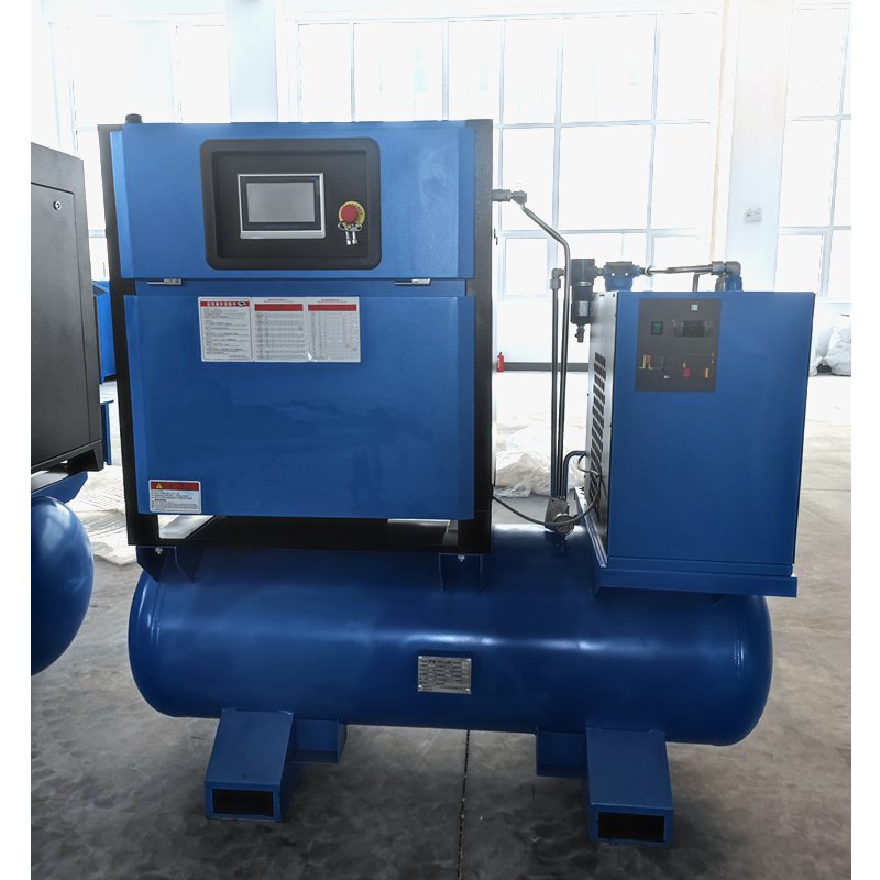 SPARTA 20HP 15KW High Pressure 16bar Laser Cutting Special Integrated Rotary Screw Air Compressor with Dryer