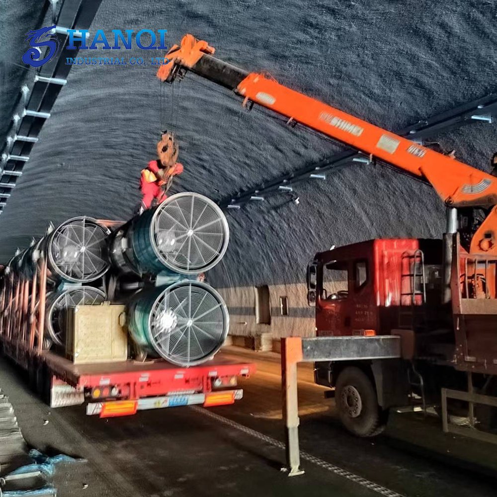 ATEX Explosion Proof Certificate Parking Lot Tunnel Jet Two-way Ventilation Fan