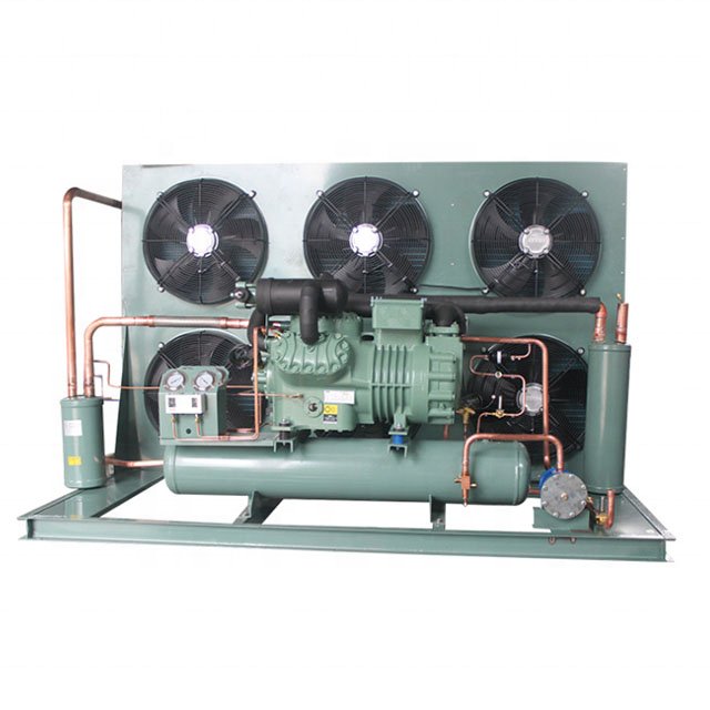 4NES-20H 4NES-20 20HP Semi Hermetic Compressor Condenser Unit Cold Room air Cooler Condensing Unit