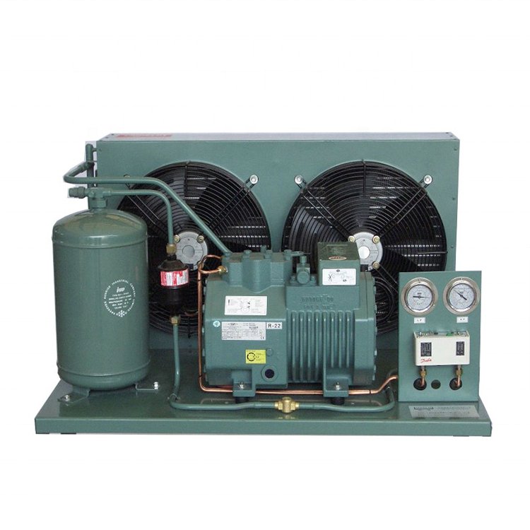 4NES-20H 4NES-20 20HP Semi Hermetic Compressor Condenser Unit Cold Room air Cooler Condensing Unit