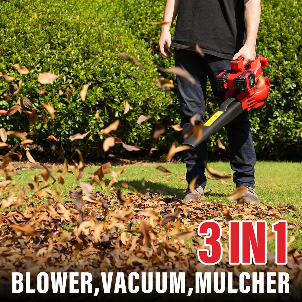 Portable 40v Volt Commercial Leaves Machine Gas Powerful with Battery and Charger on Sale Electric Backpack Leaf Blower Cordless