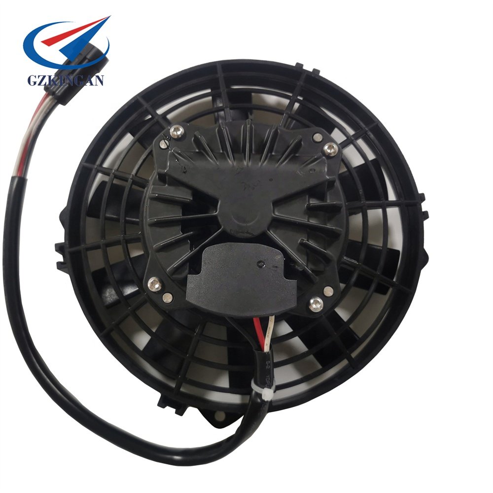 8 Inch DC 12V or 24V Motor 24V Bus Brushless Fan for Refrigerator Truck AC System