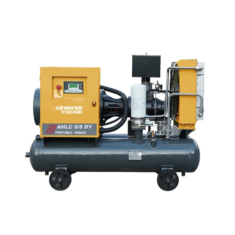 Portable Compressor Diesel Engine Driven Screw Air Compressor for Blasting