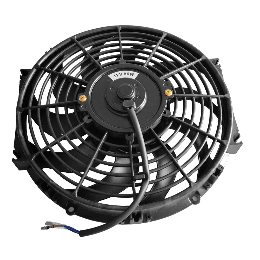 Factory Wholesale Biggest 12 Volts Universal Radiator Fan Long Life Condenser Fan 12 Inch
