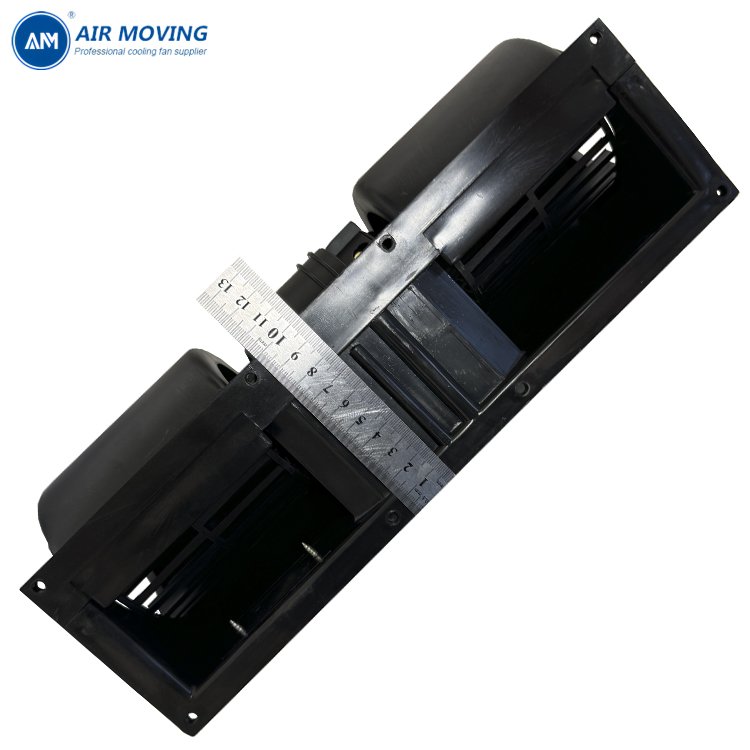 KZFF261 24V Centrifugal Fan Double Wind Wheel Blower Factory Directly Supply Evaporation Fan for Automobile Air Conditioning