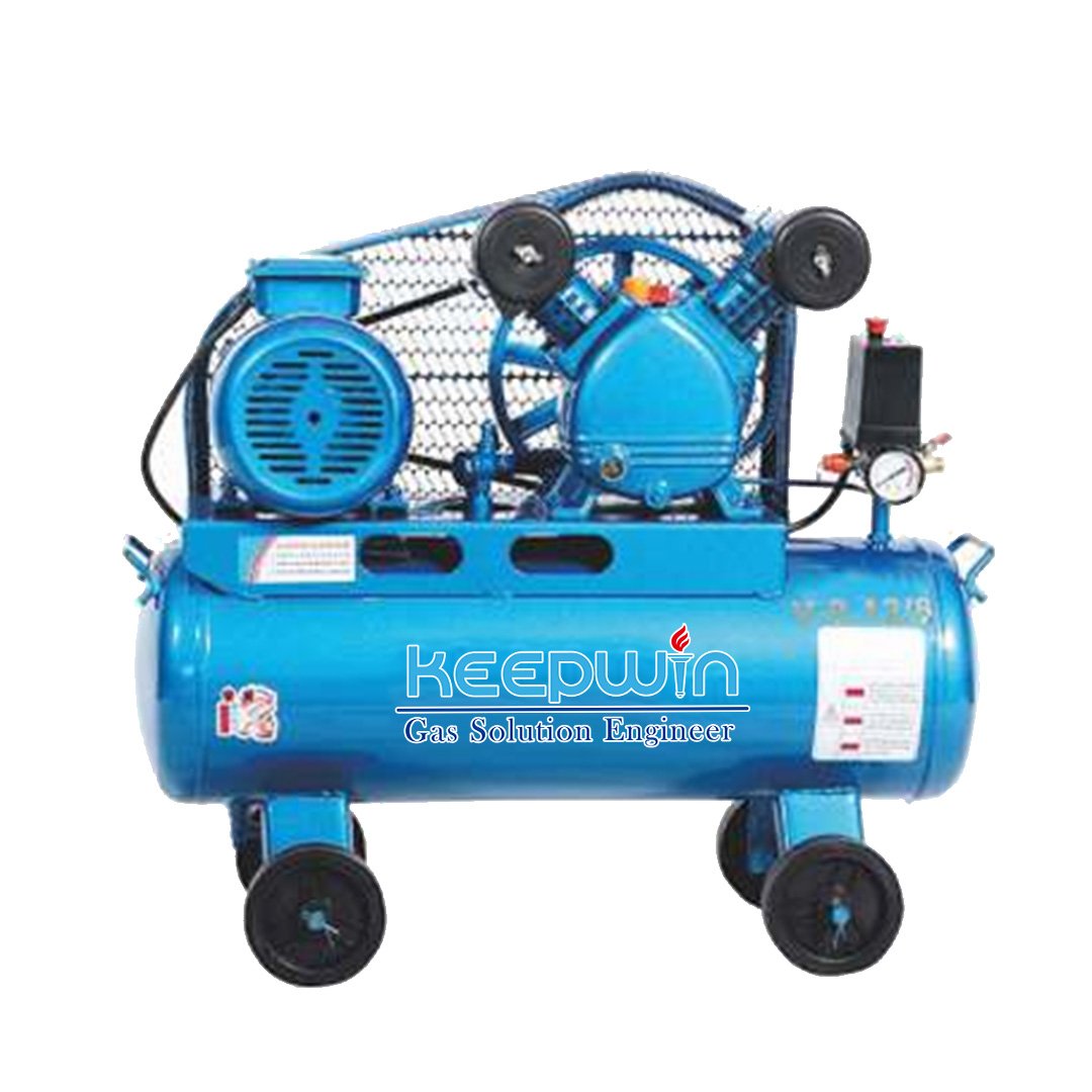 Oil-free Keepwin Air-compressor VT-0.12/8 Piston air Compressor with 100L Tank Piston Air Compressor Piston