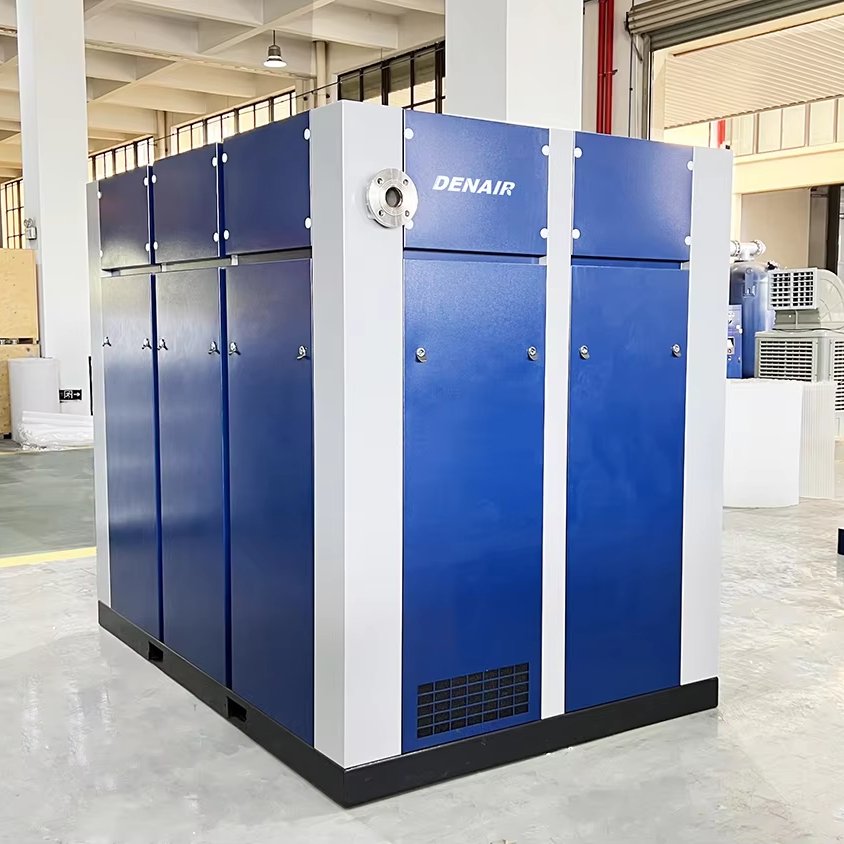 High Standard 100% 10 bar Oil Free Screw Air Compressor