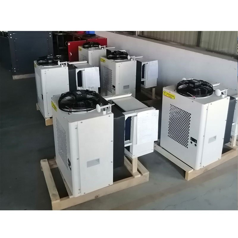 Air Cooler 1.5HP Condensing Unit Small Van Refrigeration Unit 220V Embraco Compressor Wall-mounted Monoblock for Cooling Freezer