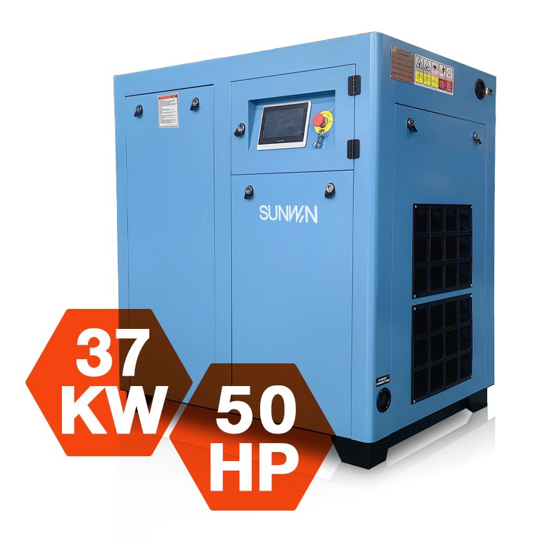 Low Noise Innovative Precision Controlled Screw Air Compressor for Stable Operations Screw Air Compressor 22KW 30HP