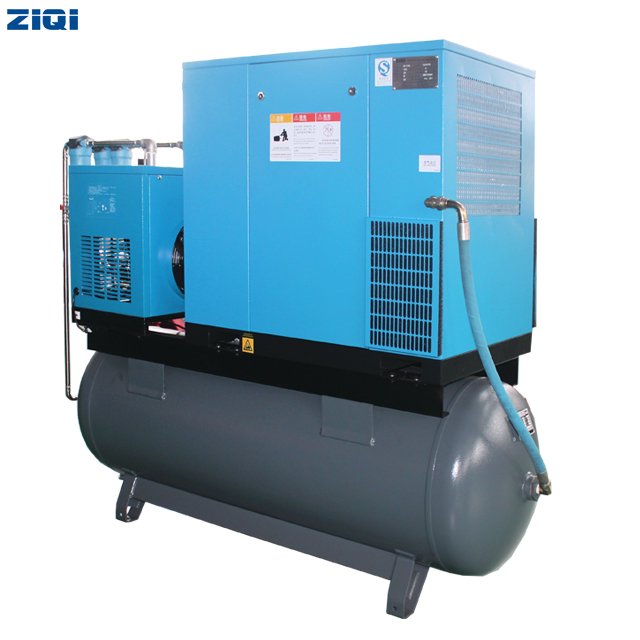 High Quality 7.5KW Compact Mouted Screw Air Compressor Made in China