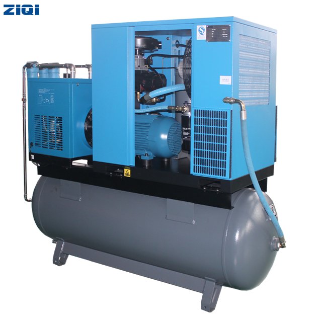 High Quality 7.5KW Compact Mouted Screw Air Compressor Made in China
