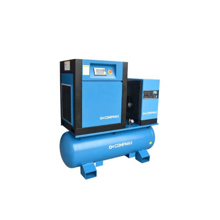 Combined electrical air compressor with dryers and filters for laser cutting machines USA Laser Workshops