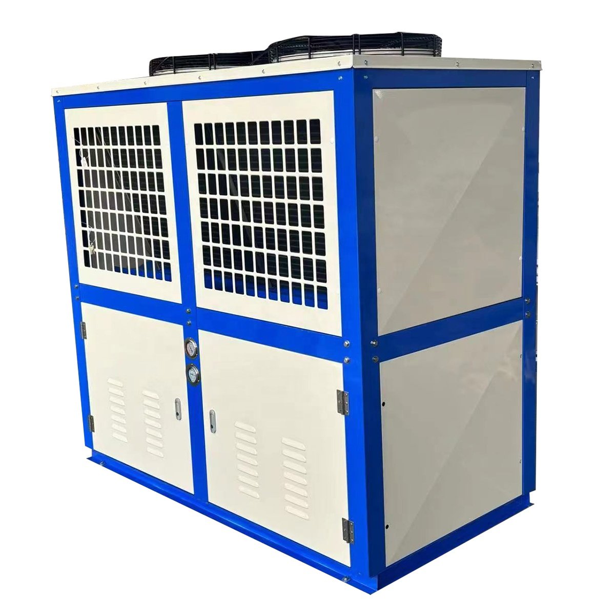 Long-Service-Life Air-Cooled Condenser Vertical Discharge Outdoor Condensing Unit for Home Restaurants and Supermarkets