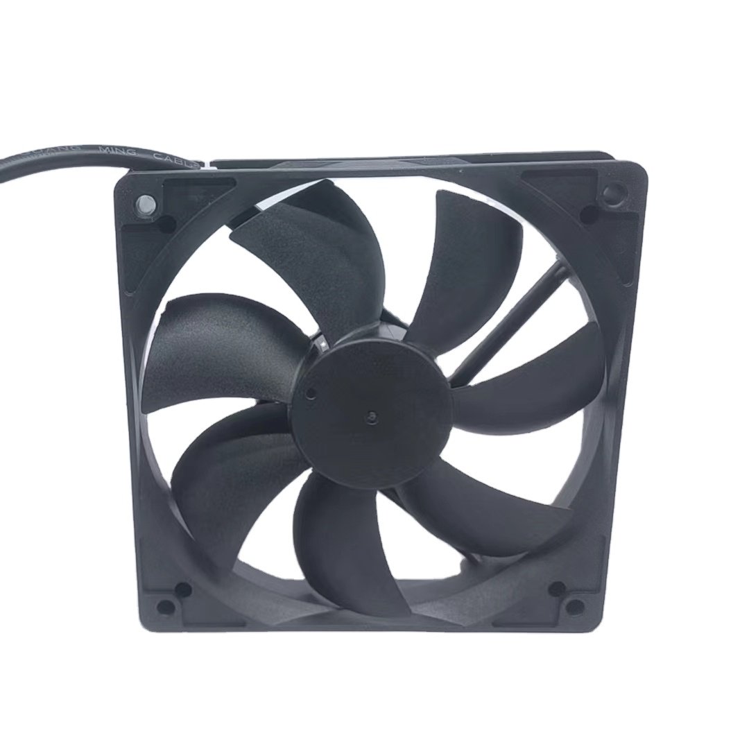 JEEK 120x120x25mm High Speed 2500rpm 12V DC Variable Speed Electrical Panel Cooling Fan Blower OEM Supported Ball Plastic