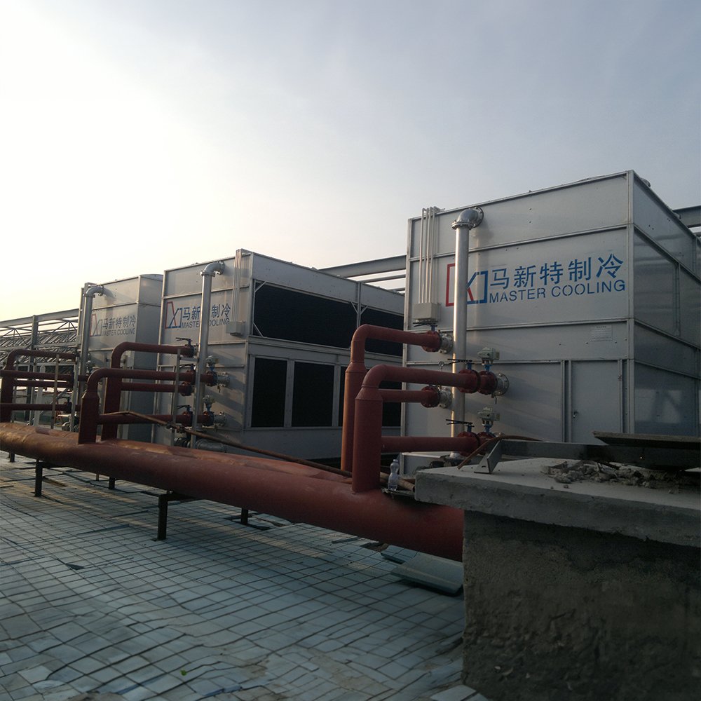 Industrial Water Cooling Machine Closed Loop Type Forced Draft Cooling Tower Highaccuracy Wet Cooling Tower Cross Flow