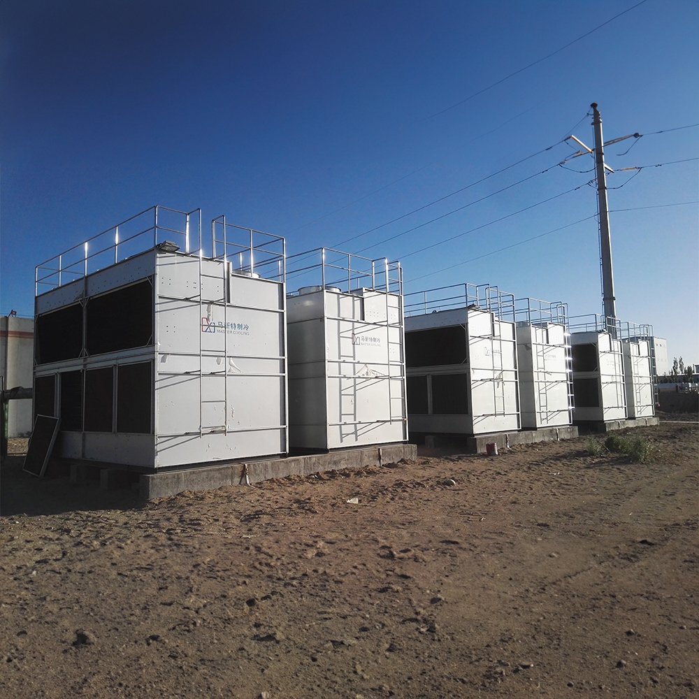 Industrial Water Cooling Machine Closed Loop Type Forced Draft Cooling Tower Highaccuracy Wet Cooling Tower Cross Flow