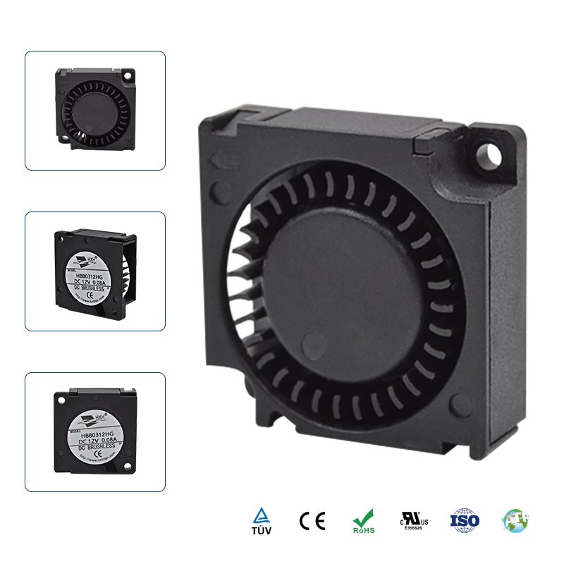 3cm Micro Blower 3010 30x30x10 mm DC 5V 12V Brushless Blower Fan for Laser Hair Removal Device