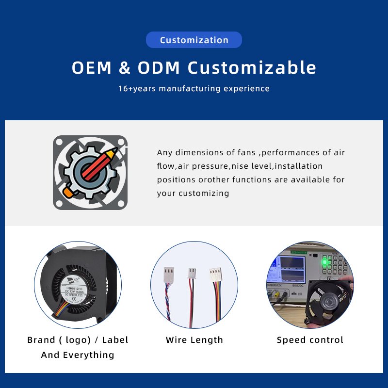 3cm Micro Blower 3010 30x30x10 mm DC 5V 12V Brushless Blower Fan for Laser Hair Removal Device