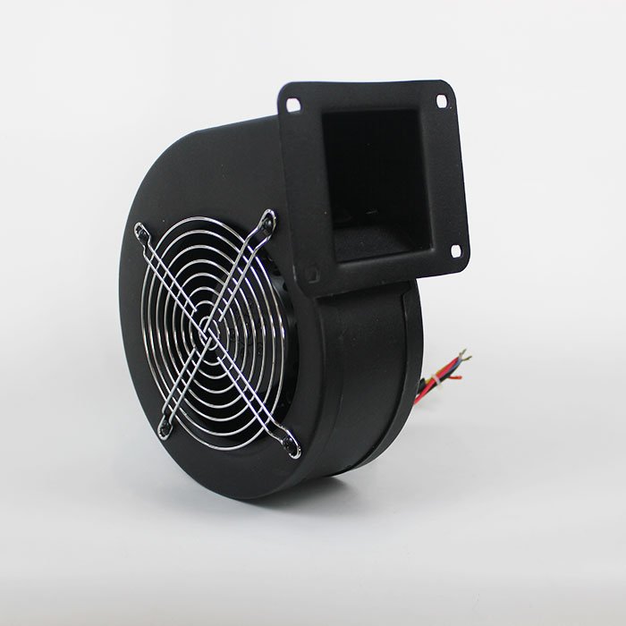 130FLJ1 High Press Industrial Galvanized Metal Sheet Impeller Blower Single Inlet Forward AC Centrifugal Fan