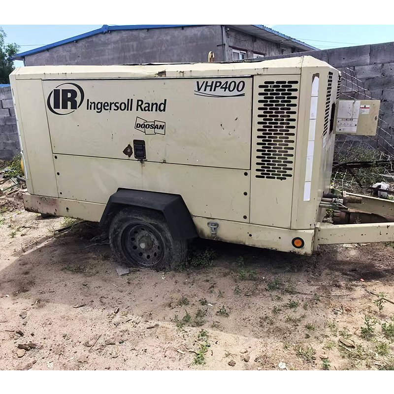 Ingersoll Rand VHP400 Used Diesel Air Compressor 11.3m3/min 400CFM 13.8bar 200Psi Refurbished Second-hand Screw Compressor