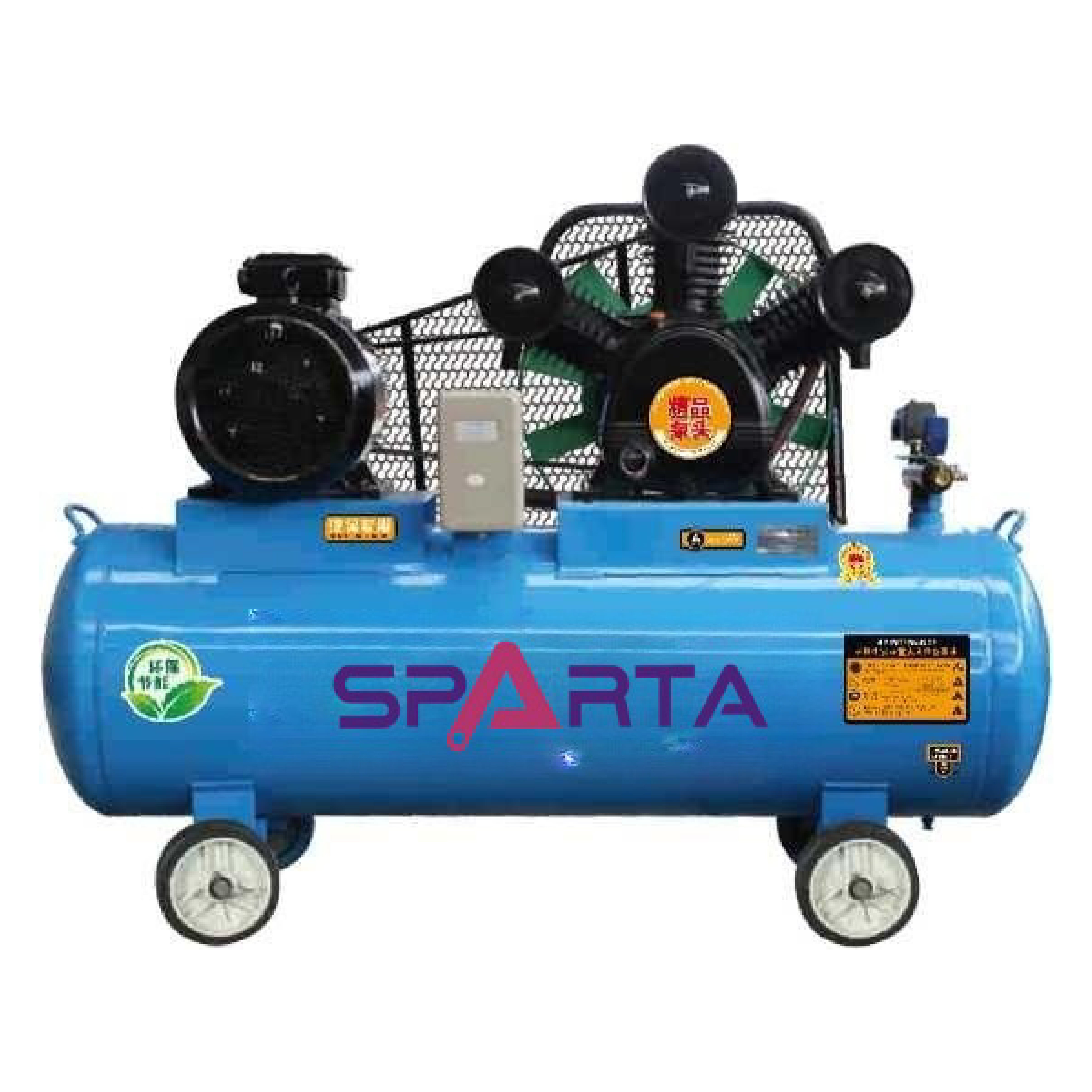10HP 7.5KW Piston air Compressor 500 Liter tank Belt Drive air Compressor