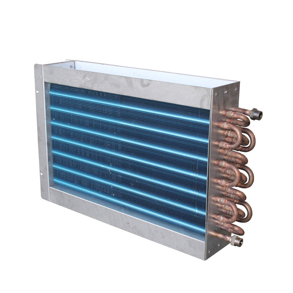 China Factory Custom Small Shell Condenser Radiator Aluminum Fin Plus Copper Tube Heat Exchanger