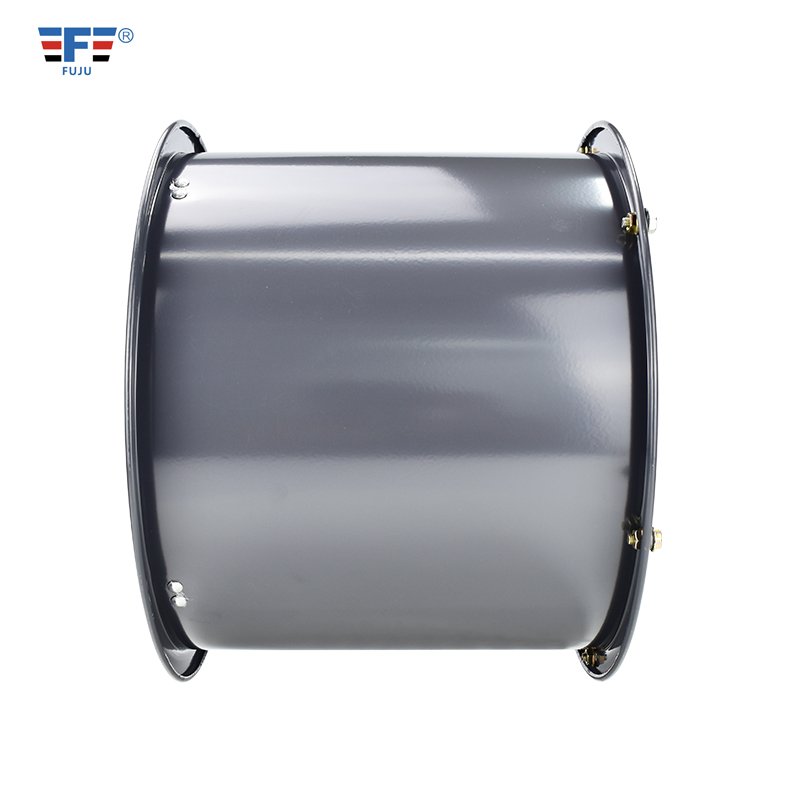 300mm Permanent Magnet Brushless DC Motor Big air Volume Axial Fan with 7 Iron Blades and Front Grill