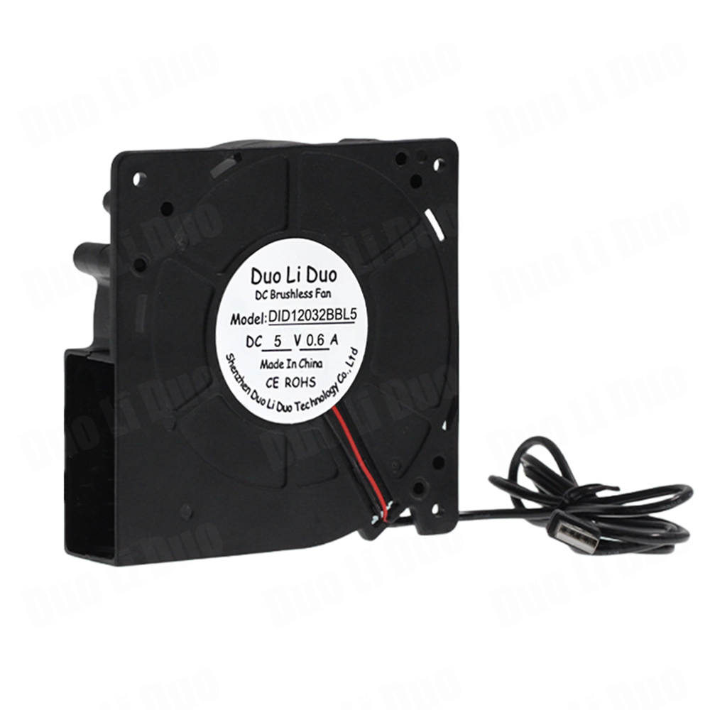 120 mm Usb Blower Fan Low and High Pressure Centrifugal Silent Blower Fan