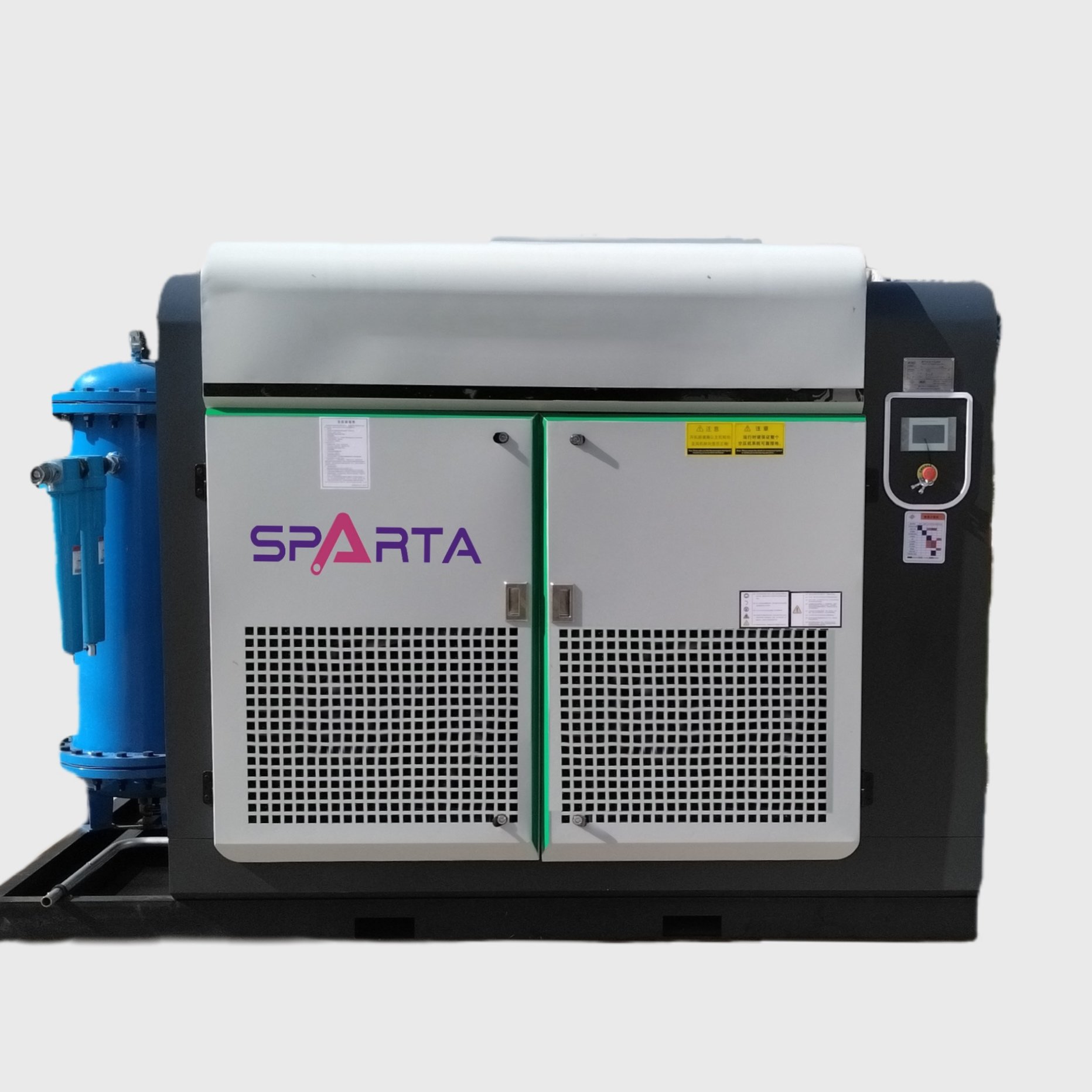 Laser Cutting Machine Used VF 30KW Oil-free Air Compressor for Industry
