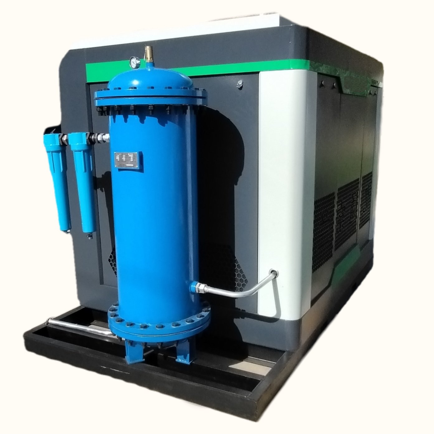 Laser Cutting Machine Used VF 30KW Oil-free Air Compressor for Industry