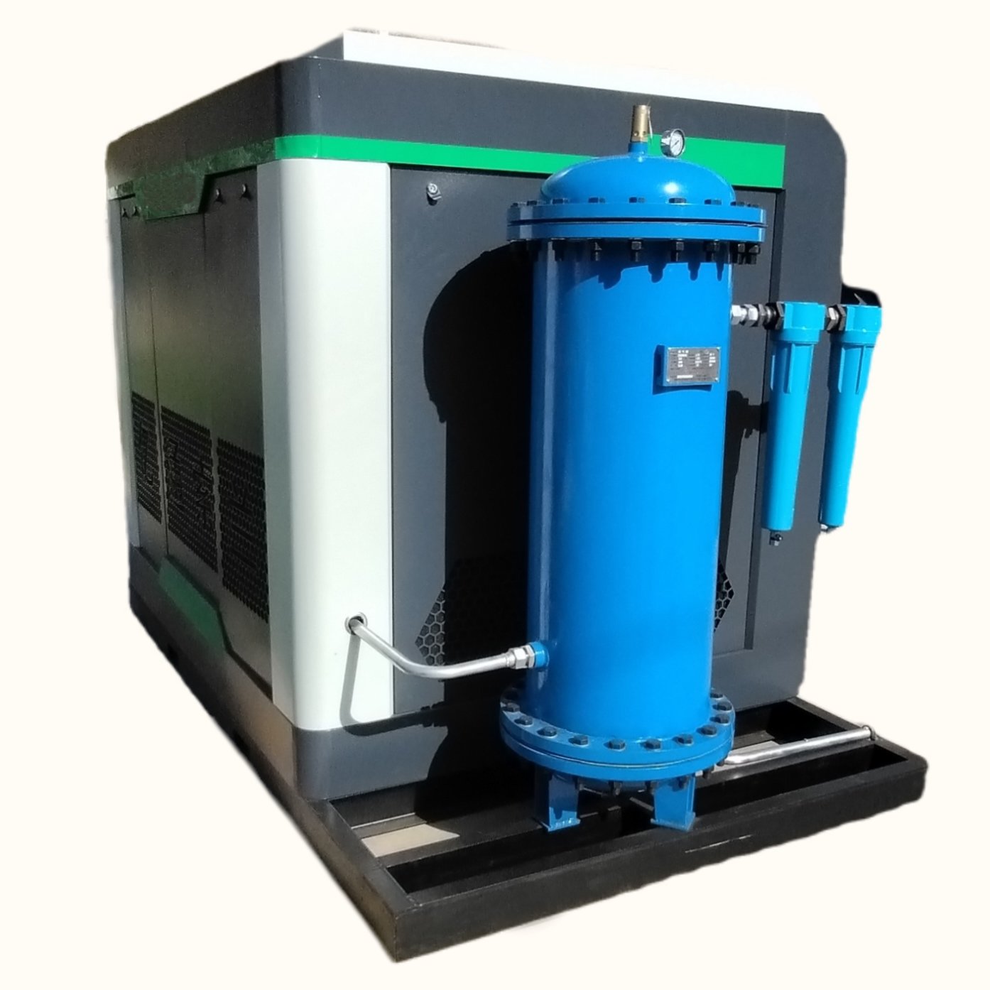 Laser Cutting Machine Used VF 30KW Oil-free Air Compressor for Industry