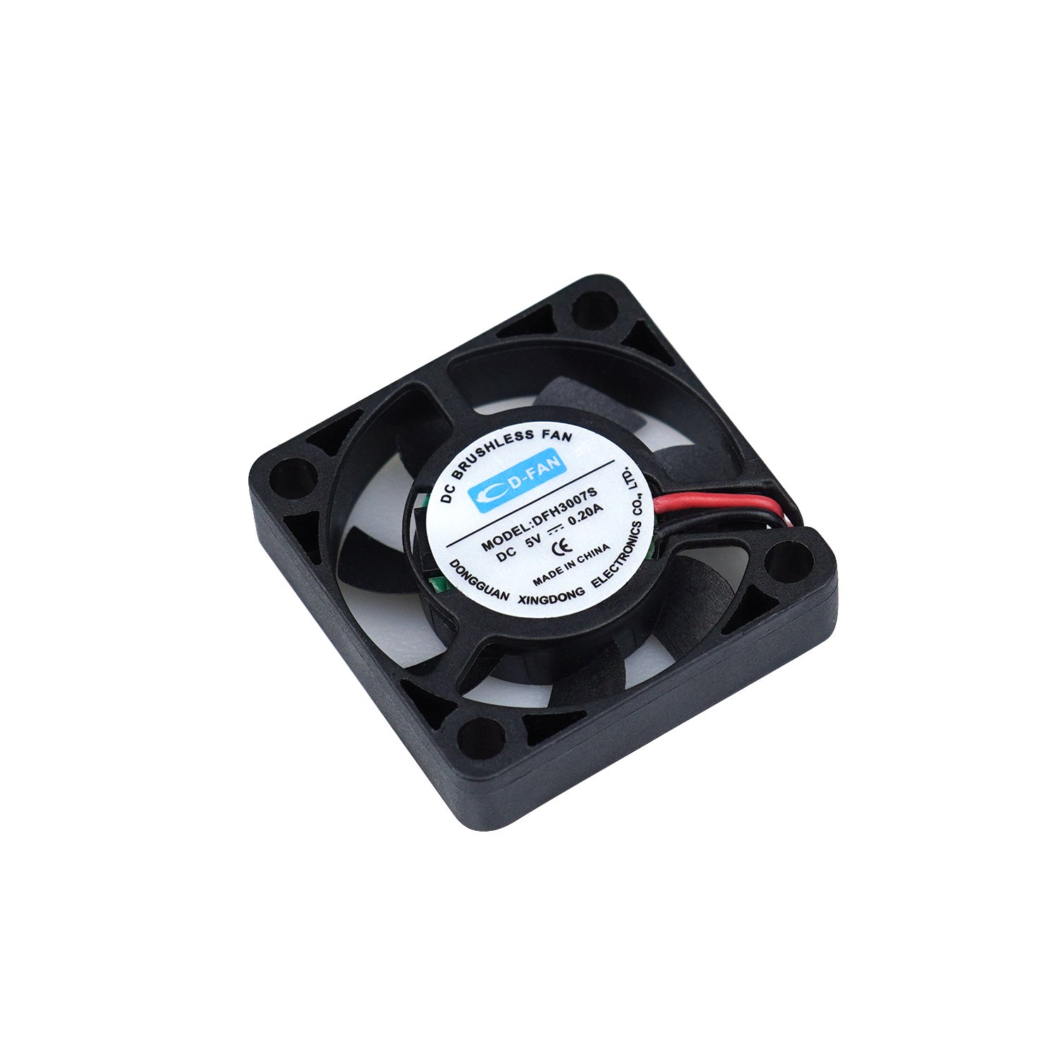 3007 High Speed Mini Fan 7000rpm 12v 5v 3.3v Dc Axial Flow Cooling Fan 30mm