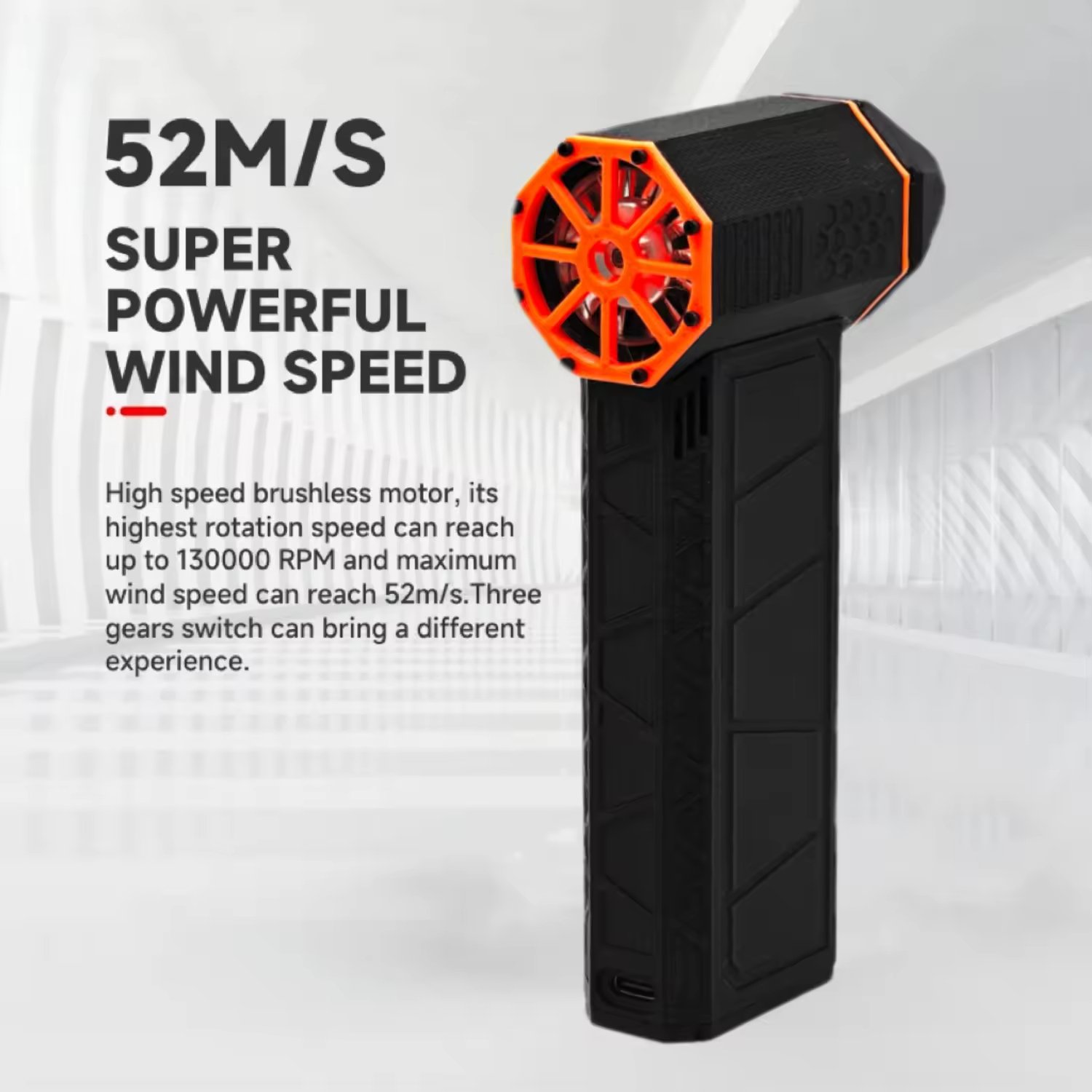 135000rpm Mini Compressed Air Duster Portable Hand Held Fan Electric Small Blower Mini Jet Turbo Fan Jet Fan for Clean