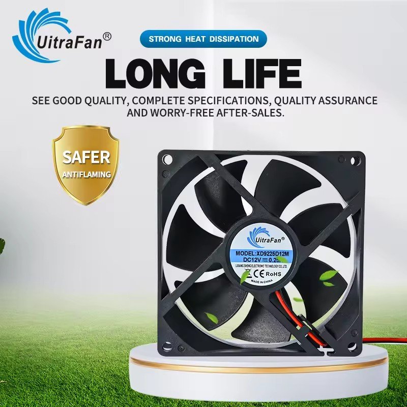 DC Axial Flow Fan 9225 Industrial Control Equipment Cabinet Cooling Fan Factory Wholesale