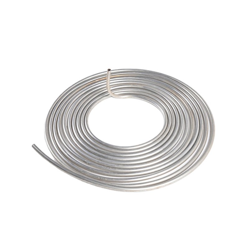 3/8 Inch 8mm Od .035 Wall Radiator 1050 Aluminum Fin and Tube Cooling Copper Condenser Coil for air Conditioning Manufacturer
